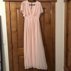 Baltic Born Weslie Shimmer Dot Maxi Dress
